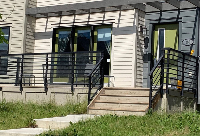 Aluminum railings calgary