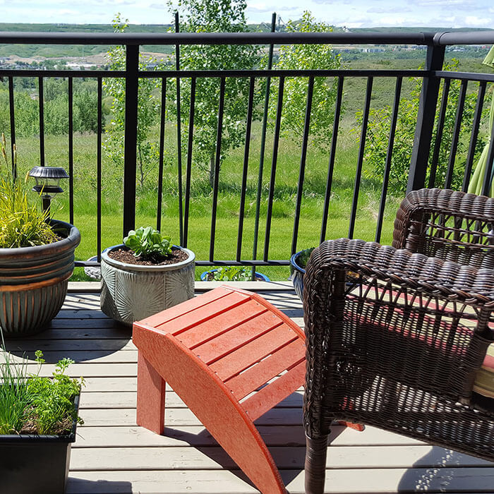 Aluminum deck railing calgary