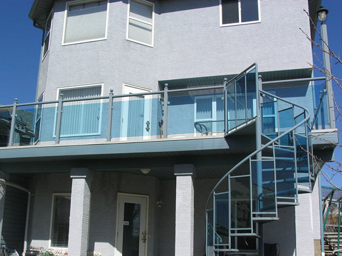 Custom spiral staircase Calgary